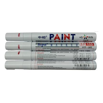 Sipa Paint Markör Beyaz Sp110